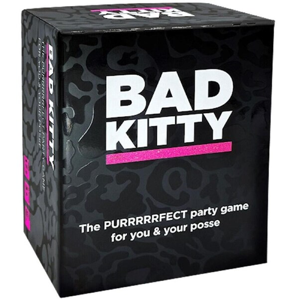 Dyce Games Bad Kitty Family Multiplayer Tabletop Fun Play Card Game 17y+