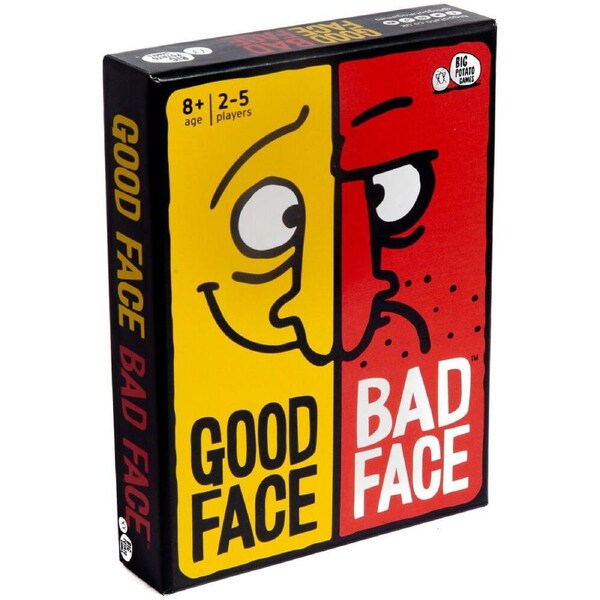 Big Potato Good Face Bad Face Kids/Children Tabletop Fun Play Card Game 8y+