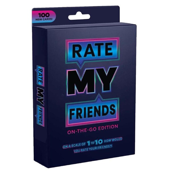 Dyce Games Rate My Friends Tuckbox Card Game Fun Party Play Night Teens 17y+