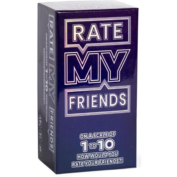 Dyce Games Rate My Friends Card Game Fun Party Play Night Teens/Family 17y+