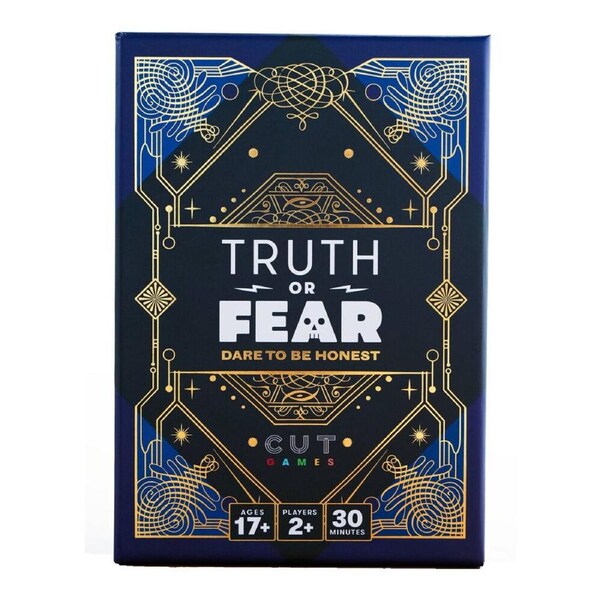 Cut Games Truth or Fear Dare to be Honest Question Party Card Game Deck 14y+