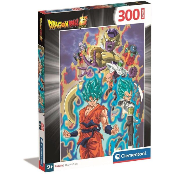 300pc Clementoni Super Dragonball Jigsaw Puzzle 33.5x48.5cm Kids Game 9y+