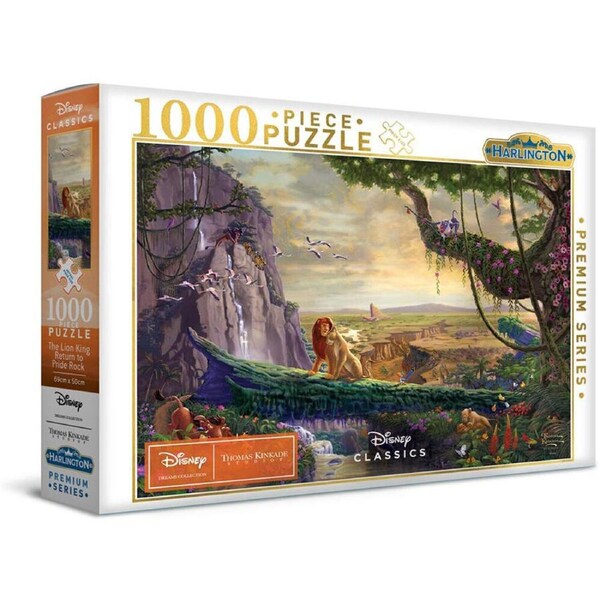 1000pc Harlington Disney The Lion King Return to Pride Rock Puzzle 69x50cm