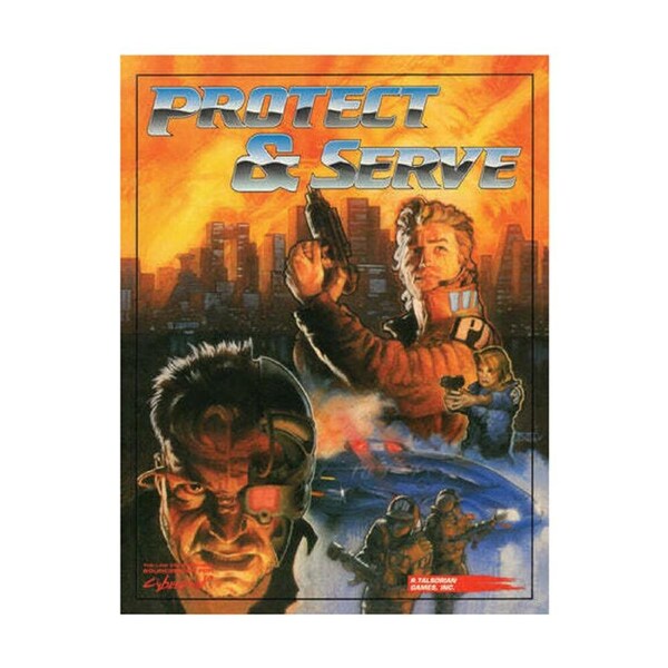 Ross Talsorian Games Cyberpunk 2020 Protect & Serve RPG Sourcebook Tabletop