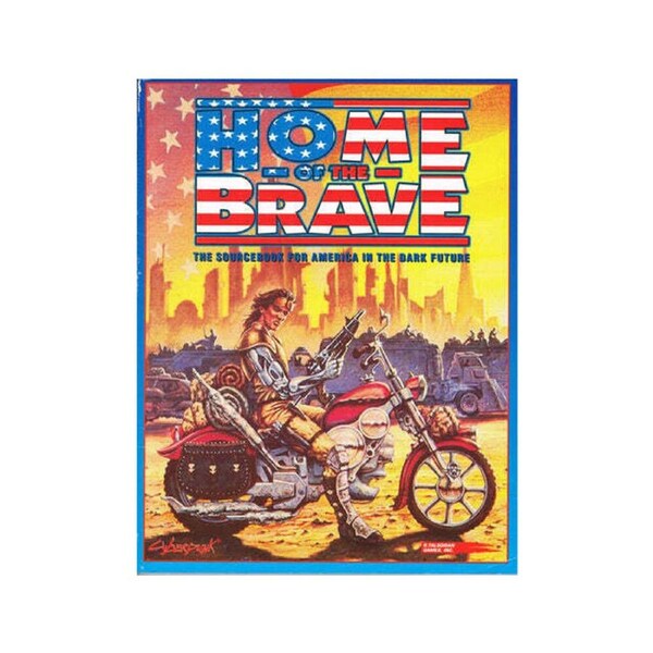 Ross Talsorian Games Cyberpunk 2020 Home Of The Brave RPG Sourcebook Tabletop