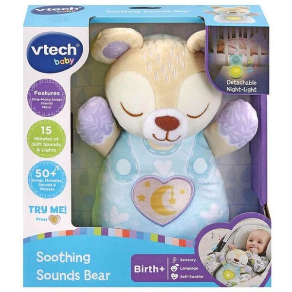 Vtech Baby Soothing Sounds Bear Blue