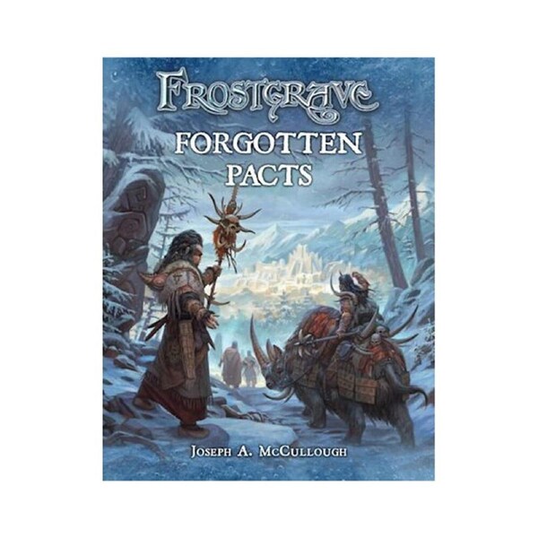 Osprey Frostgrave Forgotten Pacts Tabletop Role Playing RPG Game Rule Book