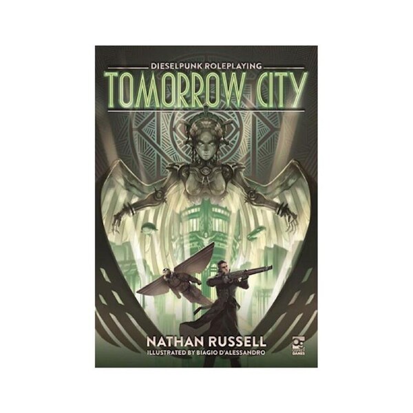 Osprey Tomorrow City Dieselpunk Role Playing RPG Role Playing Game Book