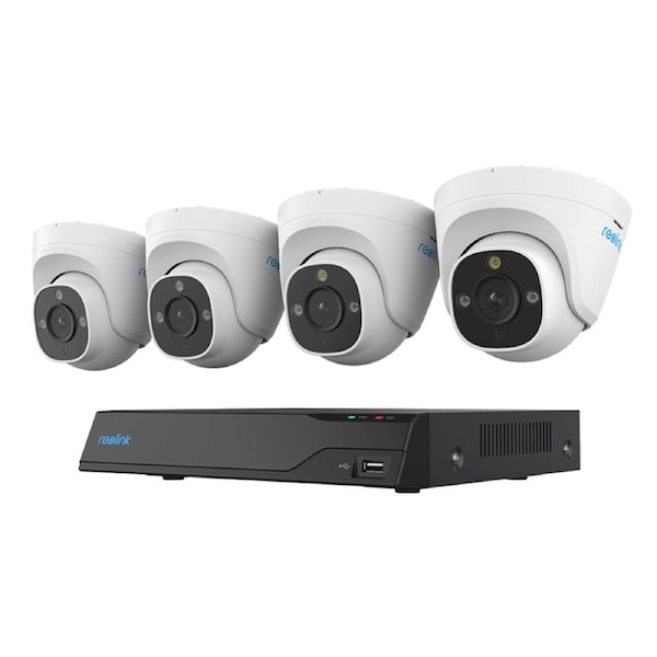 Reolink NVS8-12MD4 12MP Security System with Colour Night Vision PS6KD01-8