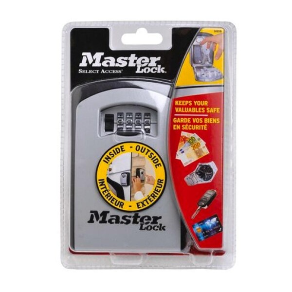Master Lock 5403D Extra Large Wall Mounted Combination Lock Box For Key Remote