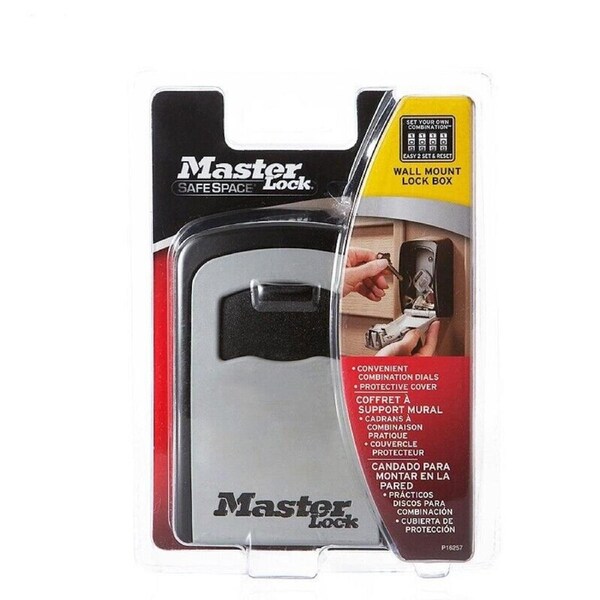 Master Lock 5401D Wall Mount Outdoor Lock Box for House Keys Combination lock