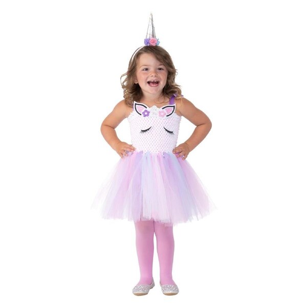 Rubies Unicorn Tutu Baby Dress Up Halloween Party Costume Outfit 6-8y