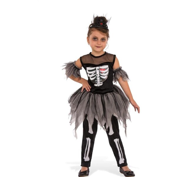 Rubies Skelerina Girls Ballerina/Kids Dress Up Halloween Party Costume S