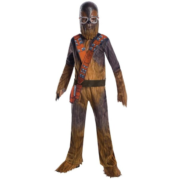 Star Wars Chewbacca Deluxe Kids/Boys Dress Up Party Costume Jumpsuit M