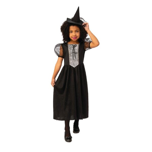 Rubies Black Witch Girls Kids/Dress Up Halloween Party Costume Outfit M