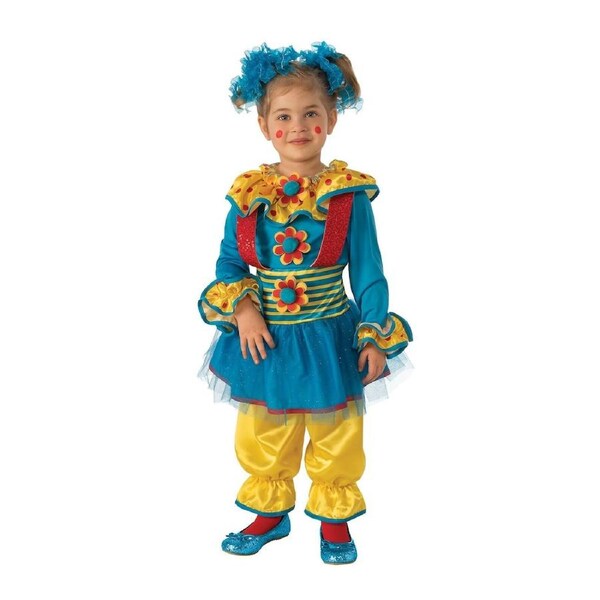 Rubies Dotty The Clown Baby Dress Up Party Funny Halloween Costume Toddler
