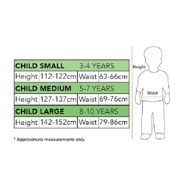 Star Wars Jedi Classic Hood Robe Boys/Kids Dress Up Party Costume Outfit S