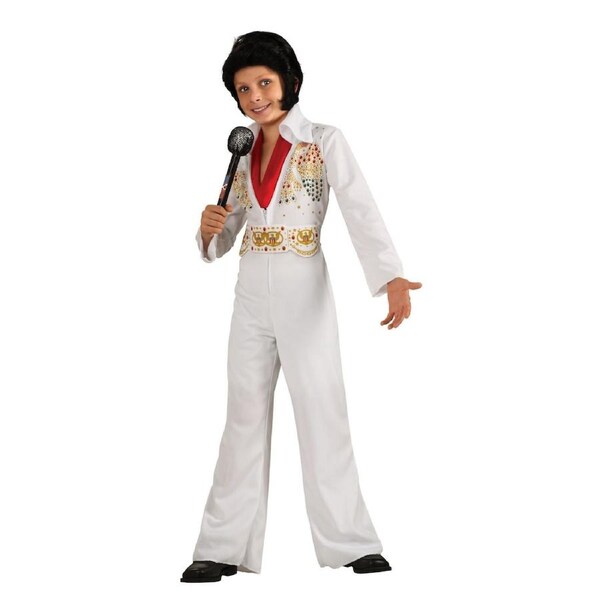 Rubies Elvis Deluxe Child Boys Dress Up Halloween Party Costume Jumpsuit S