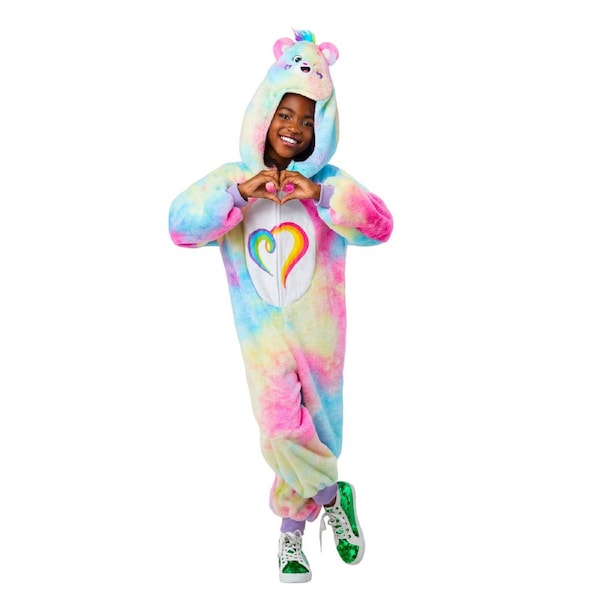Carebears Togetherness Bear Girls Dress Up Party Costume Outfit M