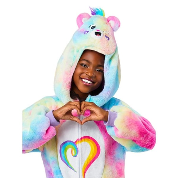 Carebears Togetherness Bear Girls Dress Up Party Costume Outfit 3+