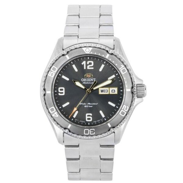 Orient Kamasu Mako III Sports Stainless Steel Grey Dial RA-AA0819N19B Mens Watch