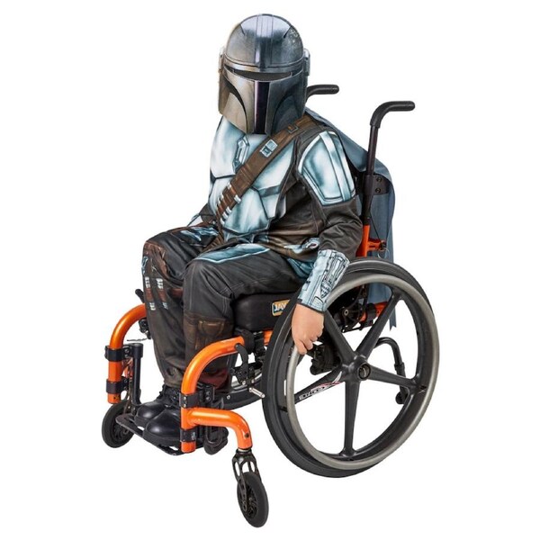Star Wars Mandalorian Adaptive Boys Dress Up Halloween Party Costume M