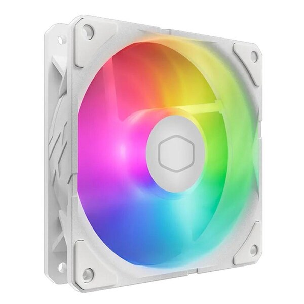 Cooler Master SickleFlow Edge 120mm ARGB Fan - White (MFX-B2DW-25NP2-R2)