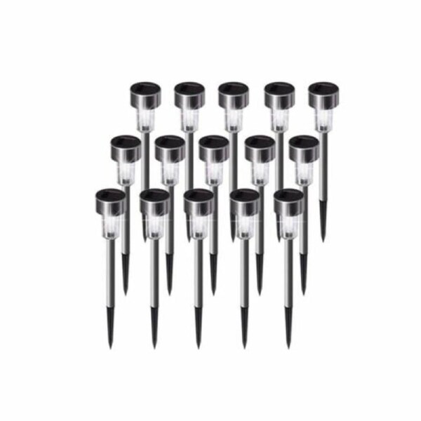 Waterproof Solar Lights Garden Lawn Outdoor Ground LED Light Path Pathway Lamps 20pcs