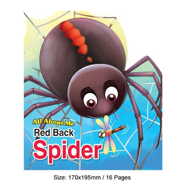 All About Me Book - Red Back Spider