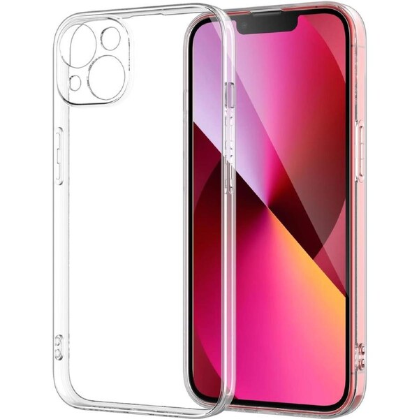 Dark Player Luxury Shockproof Transparent Case for iPhone 14 Plus - Bumper Cover