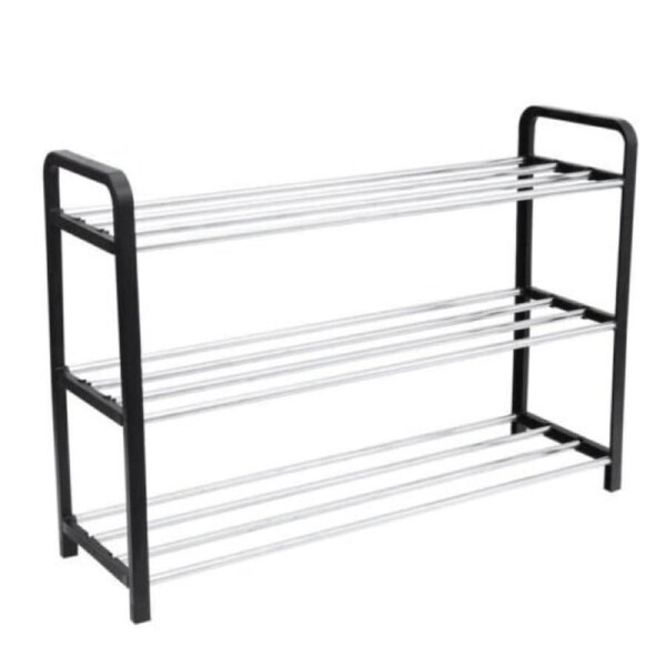 Shoe Rack Storage Organizer Shelf Stand Shelves Tiers Layers Shoe Storage - 3 to 5 Tiers 3 Tiers