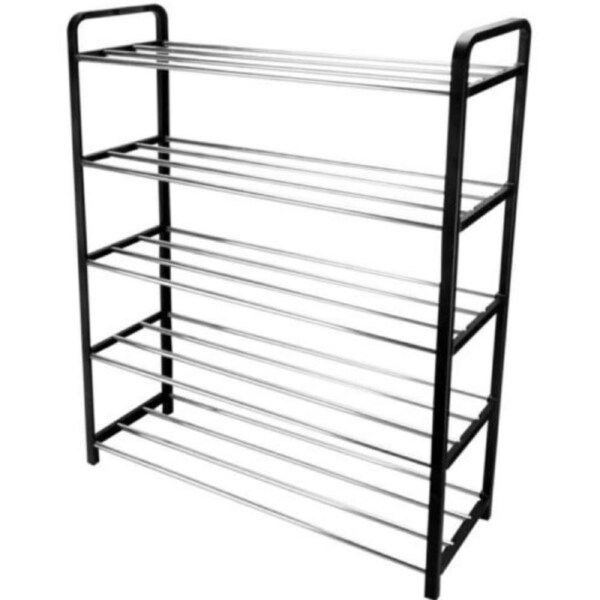Shoe Rack Storage Organizer Shelf Stand Shelves Tiers Layers Shoe Storage - 3 to 5 Tiers 5 Tiers