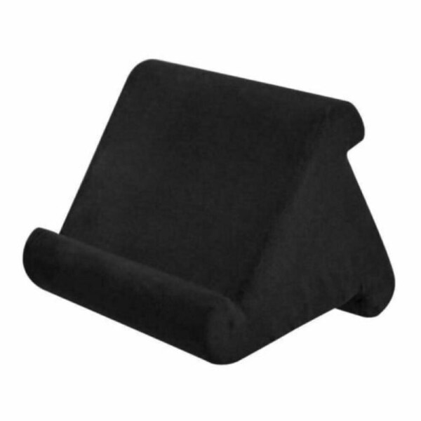 Tablet Pillow Stands For Book Reader Holder Rest Laps Reading Cushion Black