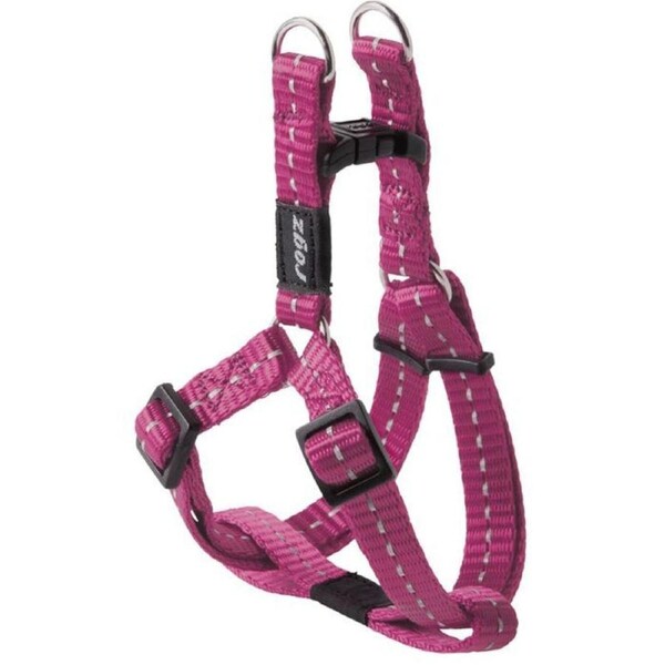 Rogz Small Pink Step In Nylon Harness for Dogs