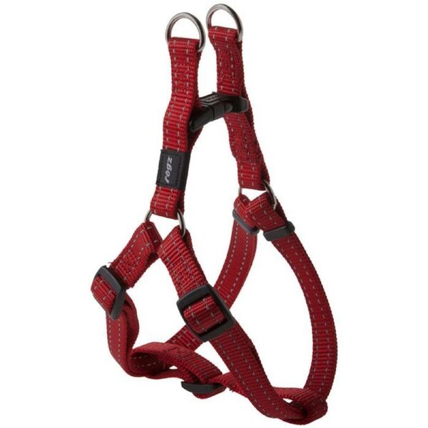 Rogz Medium Red Step In Nylon Harness for Dogs