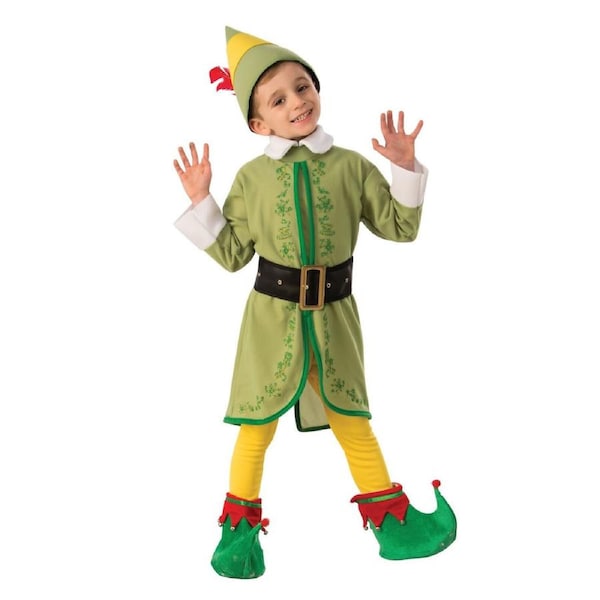 Rubies Buddy The Elf Kids/Boys Dress Up Party Christmas Costume Outfit S