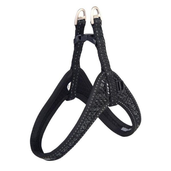 Rogz X-Small Black Fast Fit Utility Harness for Dogs