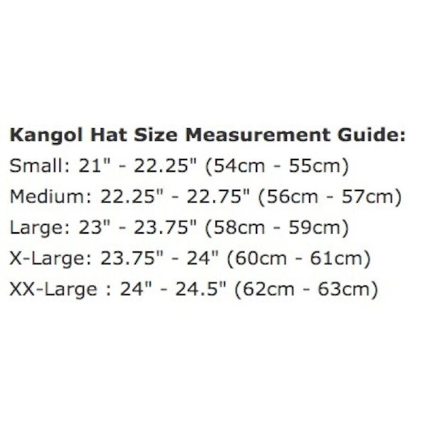 KANGOL 504 Wool Ivy Cap Mens Warm Winter Flat Classic Hat - Black L