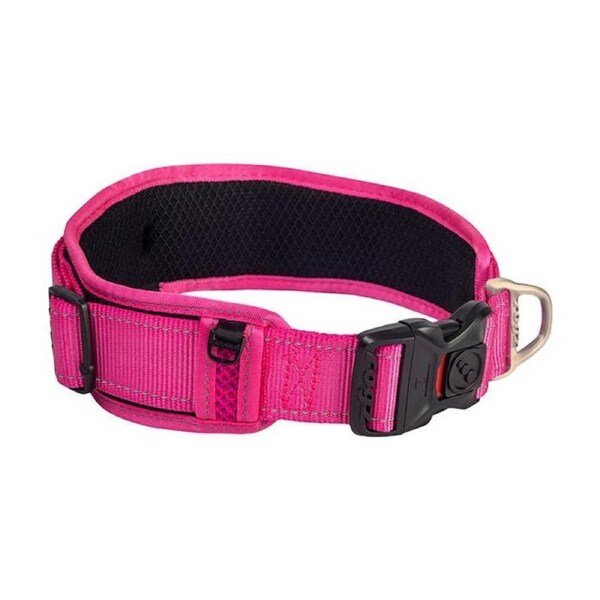 Rogz Pink XX-Large 40mm Thick x 48cm to 70cm Padded Collar for Dogs