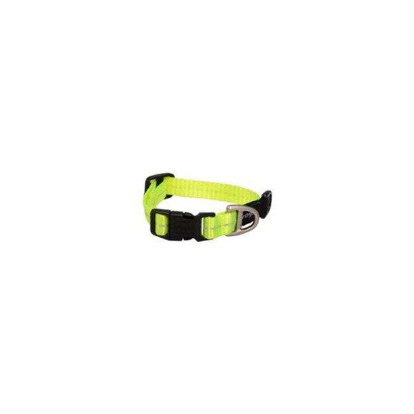 Rogz Yellow X-Small 11mm Wide x 16cm to 22cm Classic Utility Collar for Dogs & Puppies