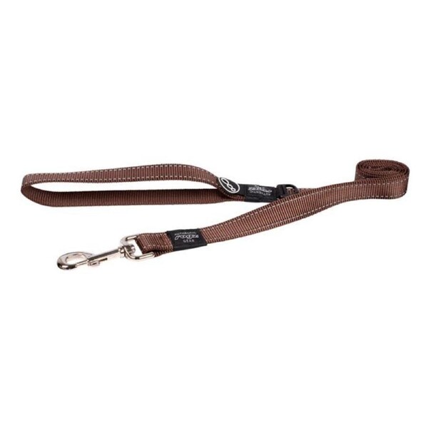 Rogz Brown X-Large 25mm x 1.2 Metre Classic Utility Leash for Dogs
