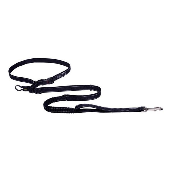 Rogz Handsfree Lead X-Large Black 25mm x 1.5 to 2.1 Metre Leash for Dogs