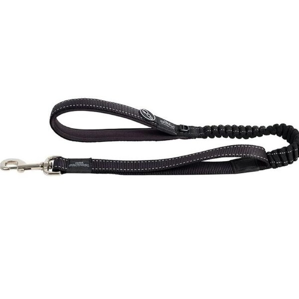 Rogz Bungee Lead X-Large Black 25mm x 80cm Lead for Dogs