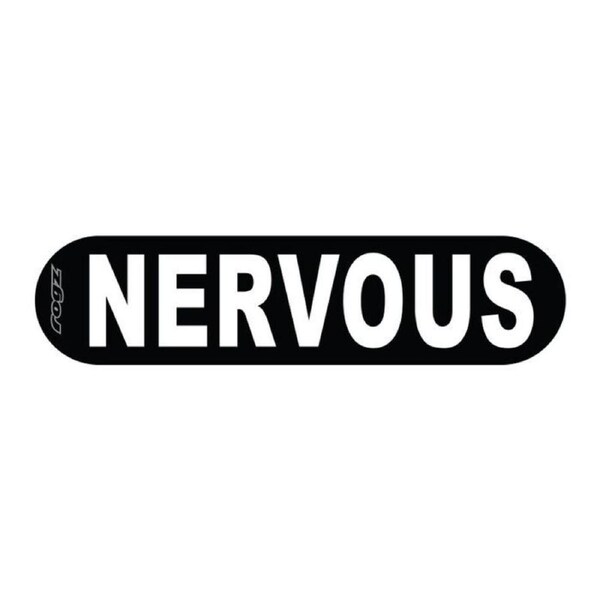 Rogz Nervous Small Personalised Pre Made Badge to Fit the LetzGo Dog Harness