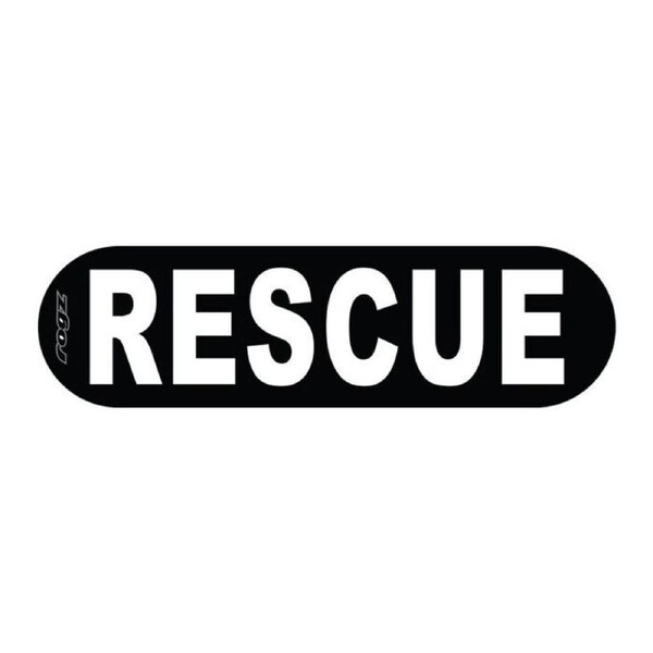 Rogz Rescue Large Personalised Pre Made Badge to Fit the LetzGo Dog Harness