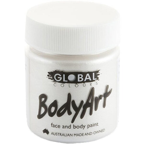 Pearl Metallic Face and Body Paint Tub 45ml