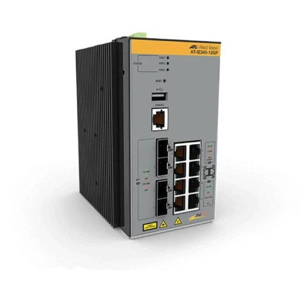 Allied Telesis 8x 10/100/1000T POE+ ports 4x 100/1000X SFP Advanced L3