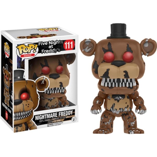 Five Nights at Freddys FNAF Nightmare Freddy Pop! Vinyl #111
