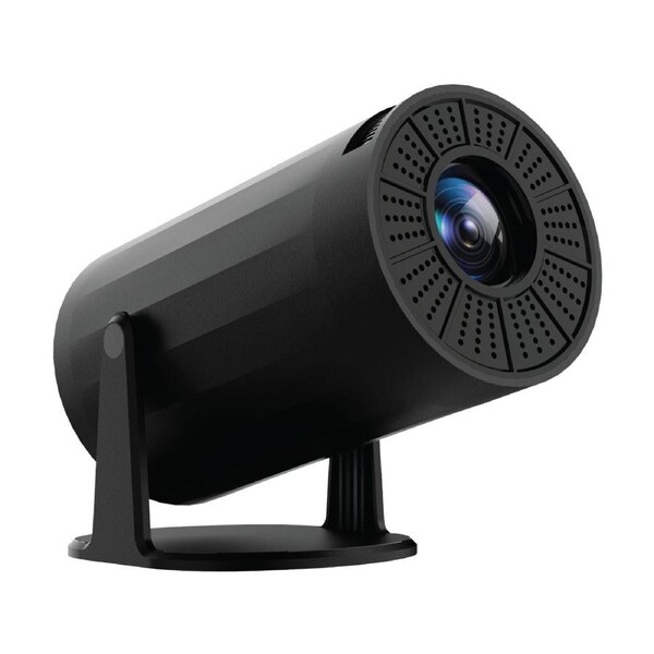 Laser Multi-Angle Smart Android LED Projector - 100" Screen, Compact, Full HD, Streaming Apps