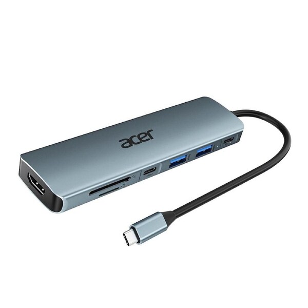 Acer 7 Port USB Hub Type C USB SD Extension ODK360